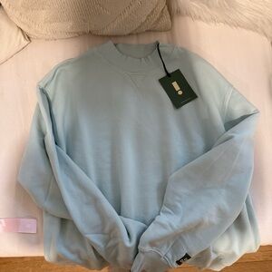 Daily Drills Light Blue Women's Crewneck Sweater